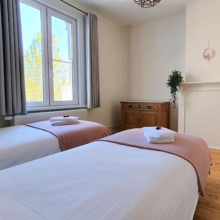 Вилла Trendy, Authentieke Woning Met Groot Terras En Tuin Брюгге Экстерьер фото