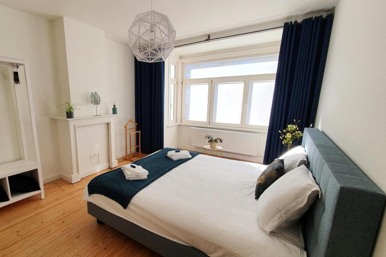 Вилла Trendy, Authentieke Woning Met Groot Terras En Tuin Брюгге Экстерьер фото