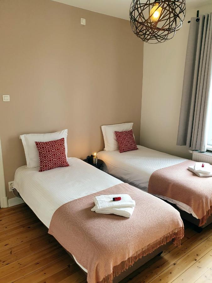 Вилла Trendy, Authentieke Woning Met Groot Terras En Tuin Брюгге Экстерьер фото