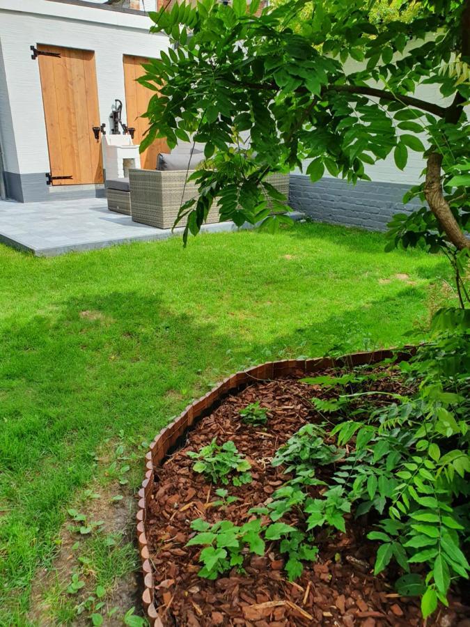 Вилла Trendy, Authentieke Woning Met Groot Terras En Tuin Брюгге Экстерьер фото