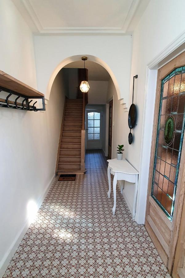 Вилла Trendy, Authentieke Woning Met Groot Terras En Tuin Брюгге Экстерьер фото